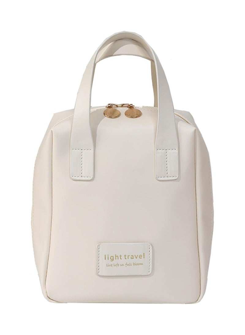 general Large Opening Cosmetic Bag Travel Makeup Capacity Convenient Metal Zipper Portable Organizer for Women Accessories Quick - Image 1