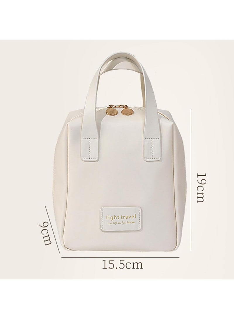 general Large Opening Cosmetic Bag Travel Makeup Capacity Convenient Metal Zipper Portable Organizer for Women Accessories Quick - Image 5