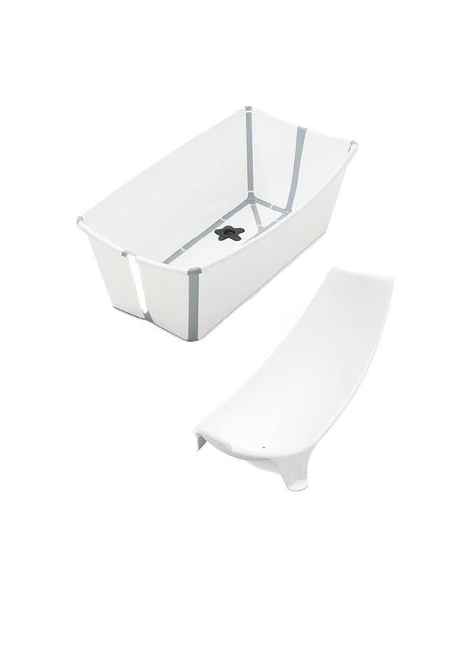 STOKKE - Flexi Bath Bundle Foldable Baby Bath + Newborn Supportdurable And Easy To Store Convenient To Use At Home Or When Travelling Best For Newborns And Babies Up To 48 Months - White - Image 1