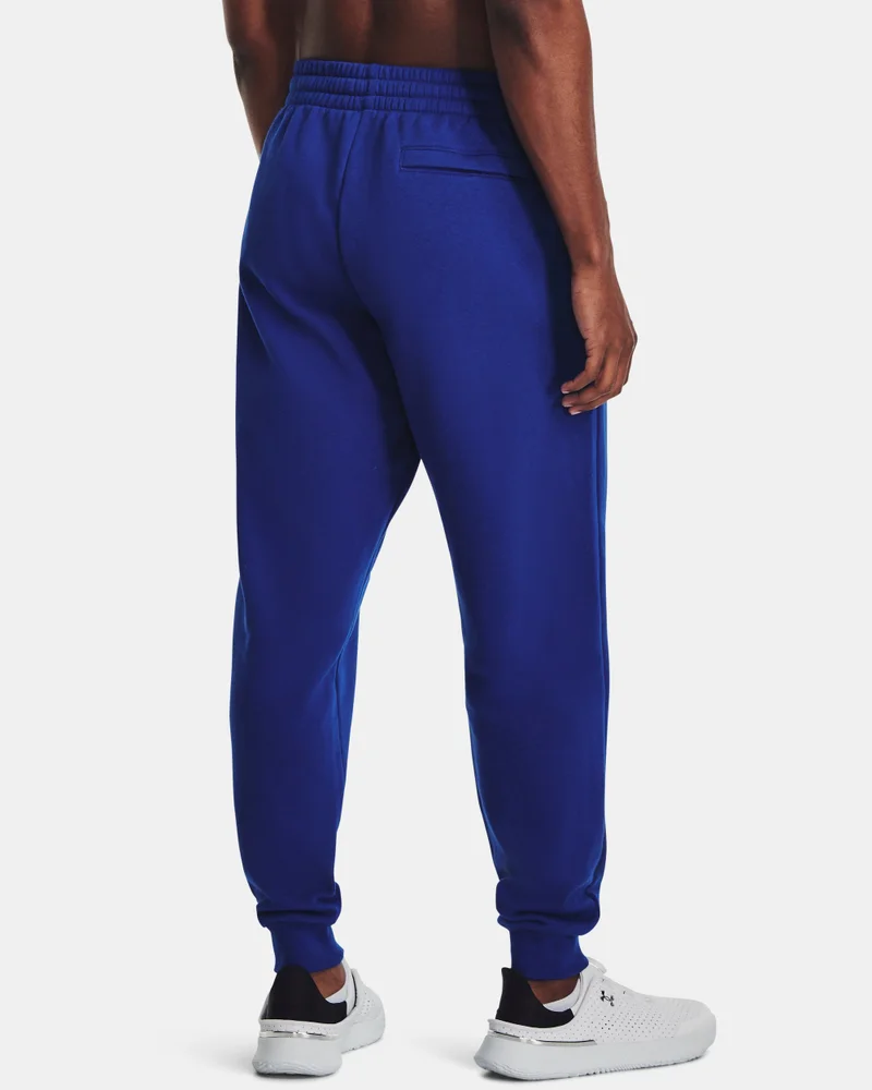 Under Armour Blue Men's Rival Fleece Sweatpants for Men | Best Price UAE