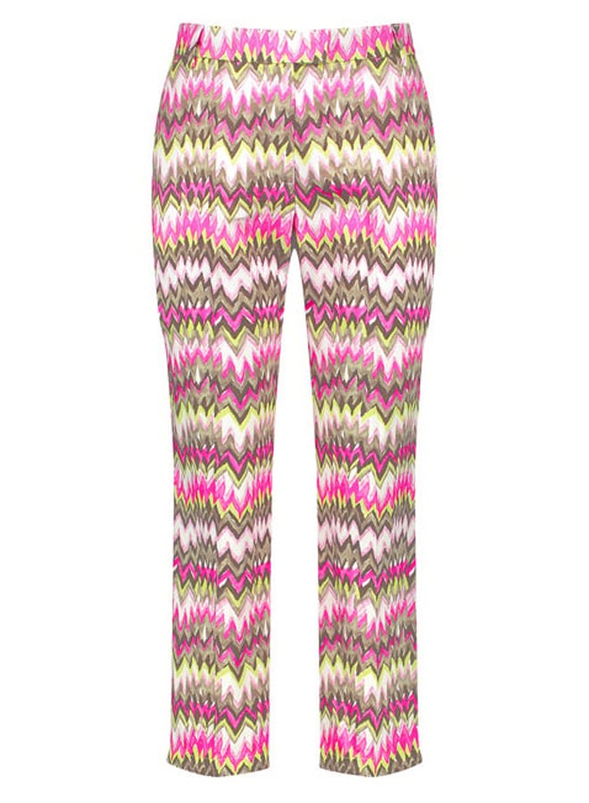 GERRY WEBER Patterned 7/8-length trousers  - Image 4