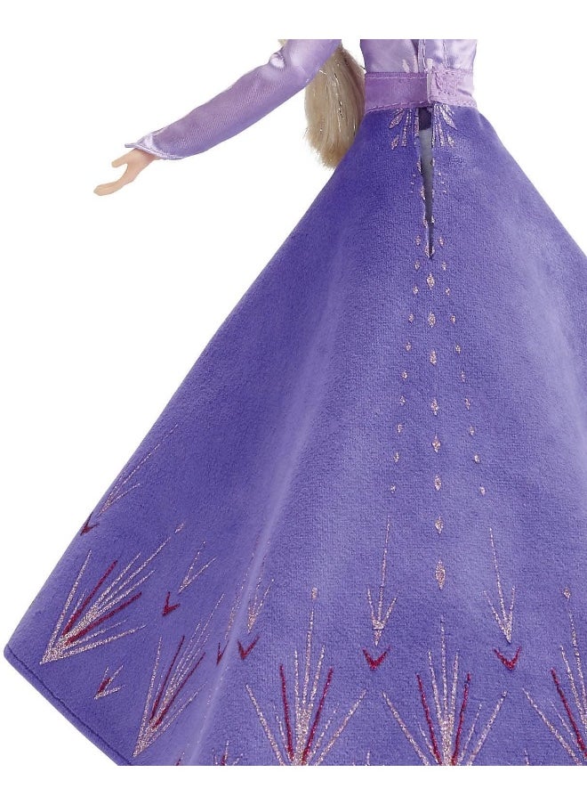 HASBRO - FROZEN - Disney Frozen Arendelle Elsa Fashion Doll With Detailed Ombre Blue Dress Inspired by Disney's Frozen 2 - Toy For Kids Ages 3 and Up - Image 1