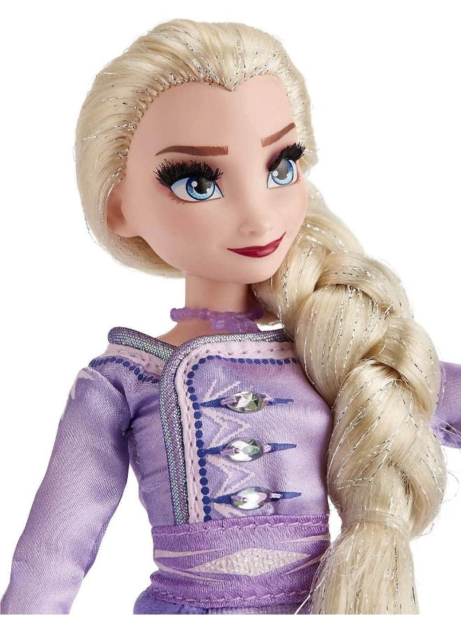 HASBRO - FROZEN - Disney Frozen Arendelle Elsa Fashion Doll With Detailed Ombre Blue Dress Inspired by Disney's Frozen 2 - Toy For Kids Ages 3 and Up - Image 1