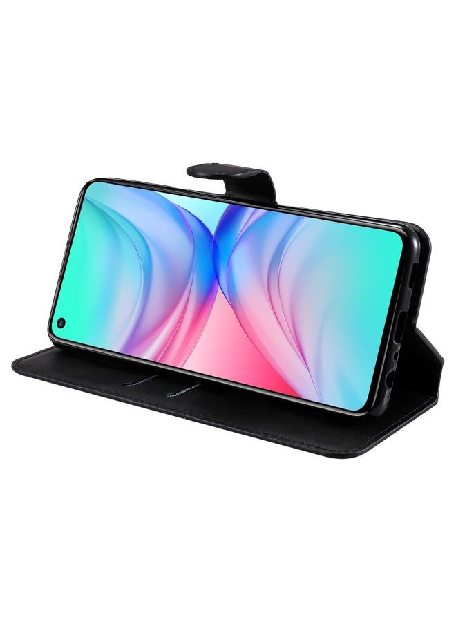 S-TOP Case For Infinix Hot 10 Classic Calf Texture PU + TPU Horizontal Flip Leather Case with Holder & Card Slots & Wallet - Image 5