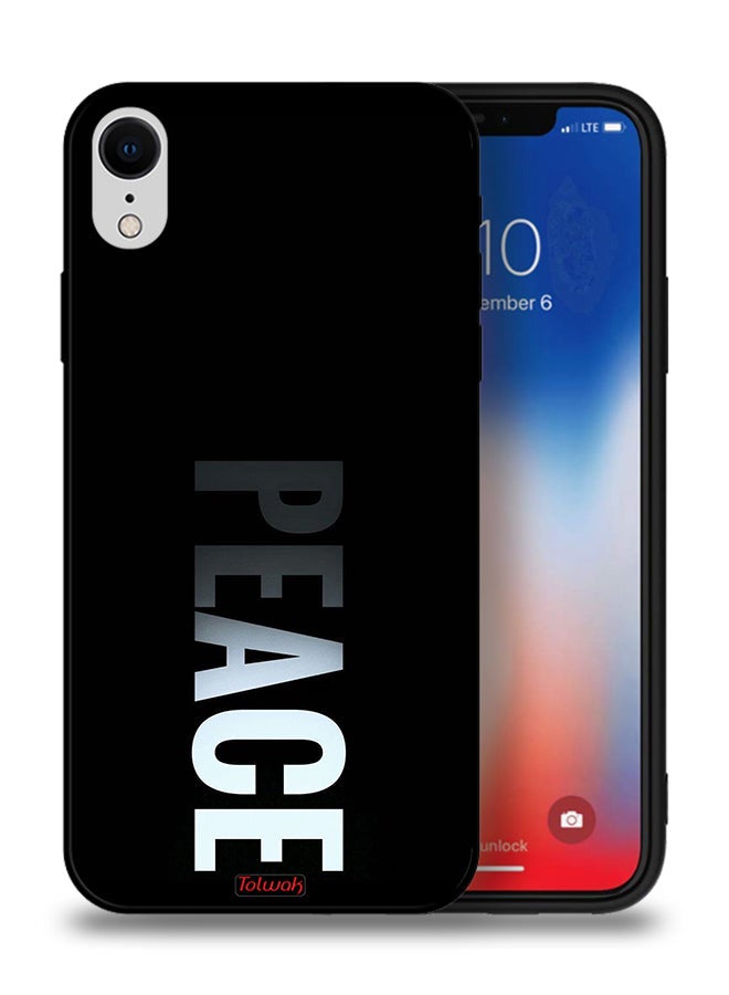 Tolwak Apple iPhone XR Protective Case Peace - Image 1