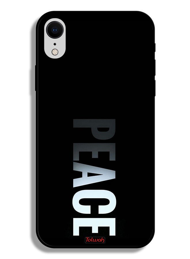 Tolwak Apple iPhone XR Protective Case Peace - Image 2