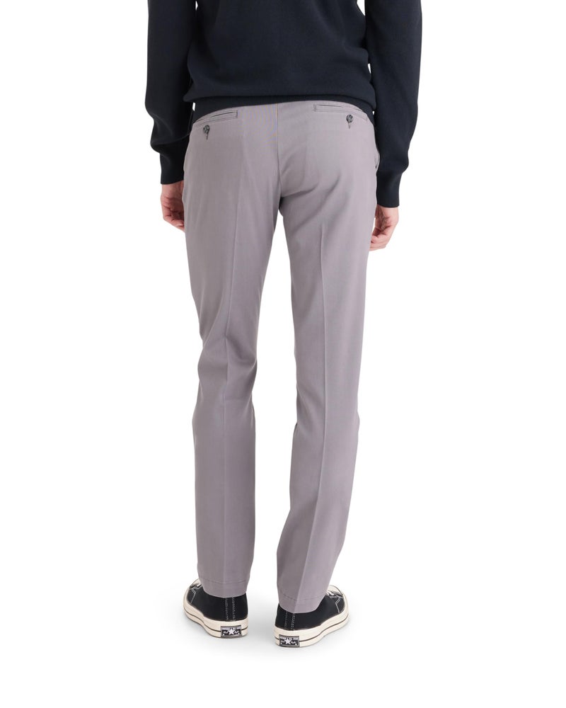 DOCKERS بنطلونات دوكرز للرجال بتصميم نحيف وسهل، رمادي بورما، 36W x 30L - Image 2