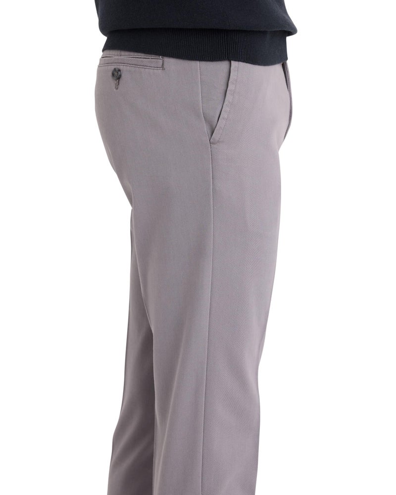 DOCKERS بنطلونات دوكرز للرجال بتصميم نحيف وسهل، رمادي بورما، 36W x 30L - Image 3