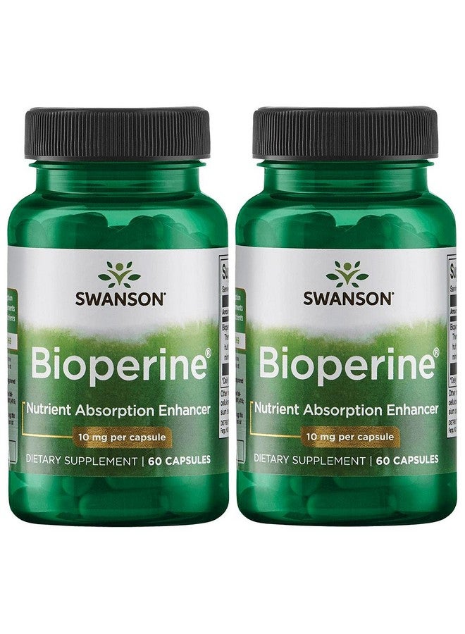 SWANSON Bioperine 10 Mg 60 Caps 2 Pack - Image 2