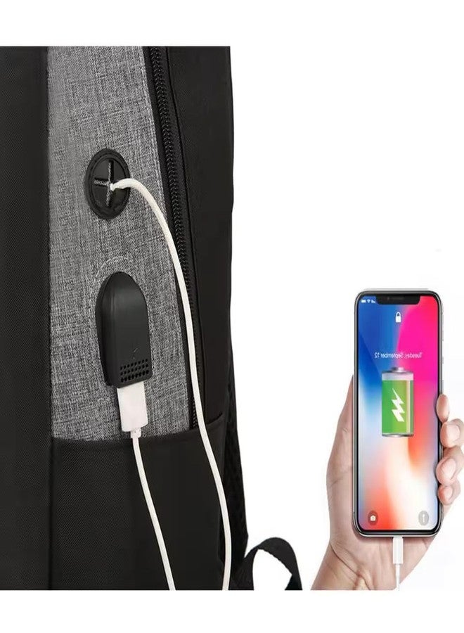 BLAPOXE 3 IN 1 Outdoor Backpack Set Business Travel Bag Shoulder Bag School Book bag Large Capacity with USB Charging Port for Teenagers Adults - Image 2