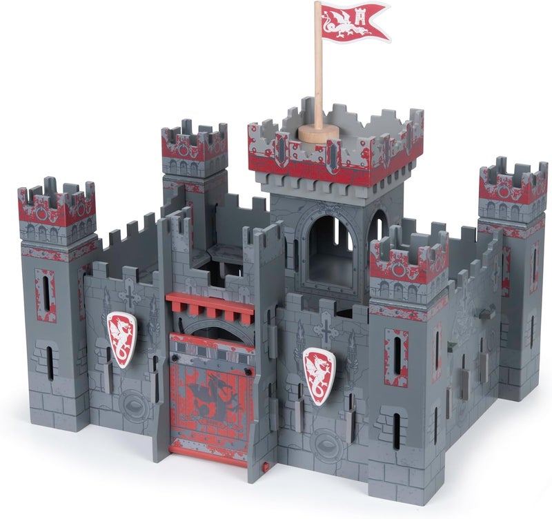 Papo قلعة فانتازيا ميديفالية 60053 مجموعة ألعاب خشبية للشخصيات القابلة للجمع للأطفال مناسبة للأولاد والبنات من 3 سنوات فما فوق - Image 2