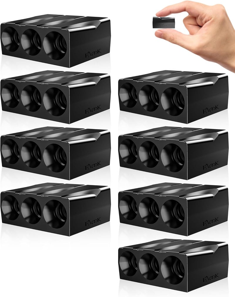 Elook Upgraded Deer Whistles for Car, Deer Horn for Car, Save Deer Whistle for Vehicles, Trunks, Motorcycle, Three-Horn, 8 Pack (Patented Product) Automotive Safety Kits - Image 1