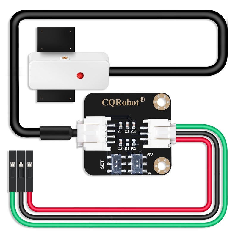 CQRobot Capacitive Non-Contact Water/Liquid Level Sensor Compatible with Arduino, Raspberry Pi and Other Motherboards. for Industrial Production, Aquarium, Chemical Solution, Agriculture, etc. - Image 1