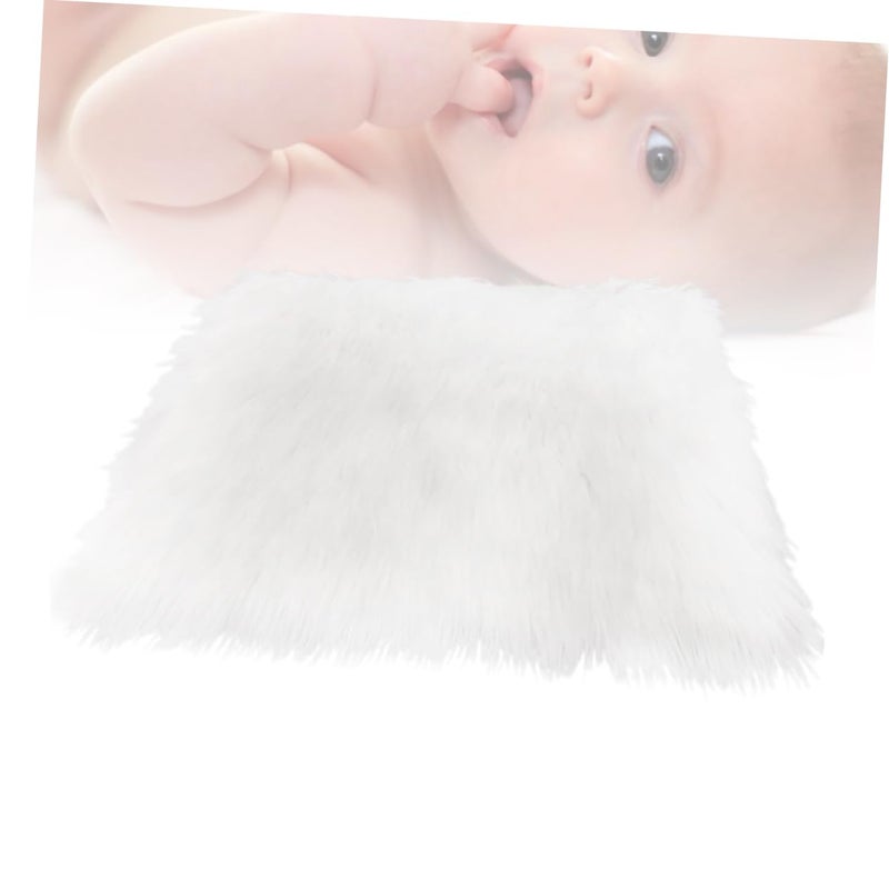 White Unicorn Milestone Blanket Newborn Photography Backdrop Swaddling Wrap - Image 3