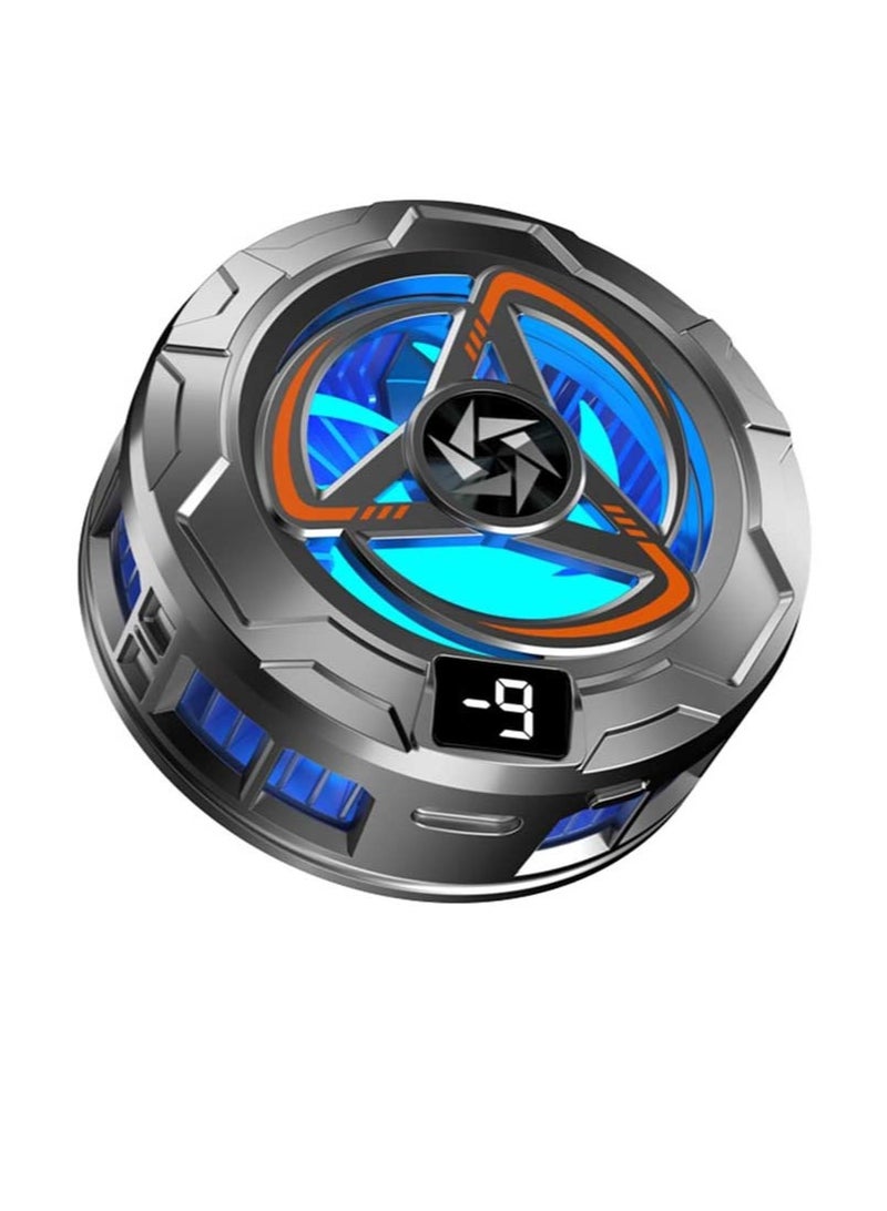 Magnetic Tablet Cooler For Gaming, Ipad/Surface Pro/Samsung Tab/Steam Deck Compatible, Temperature Monitor LED Light, Gaming & Tiktok Live Essential, Cooler Case For Mobile Gaming - Image 1