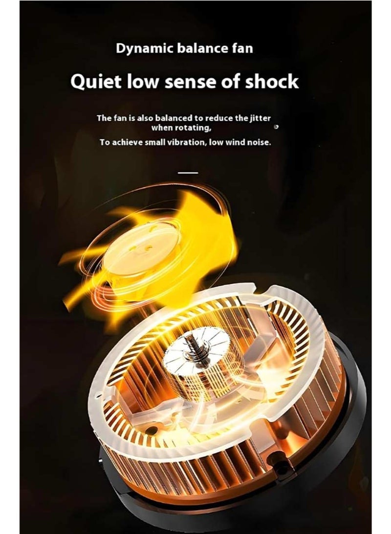 Magnetic Tablet Cooler For Gaming, Ipad/Surface Pro/Samsung Tab/Steam Deck Compatible, Temperature Monitor LED Light, Gaming & Tiktok Live Essential, Cooler Case For Mobile Gaming - Image 3