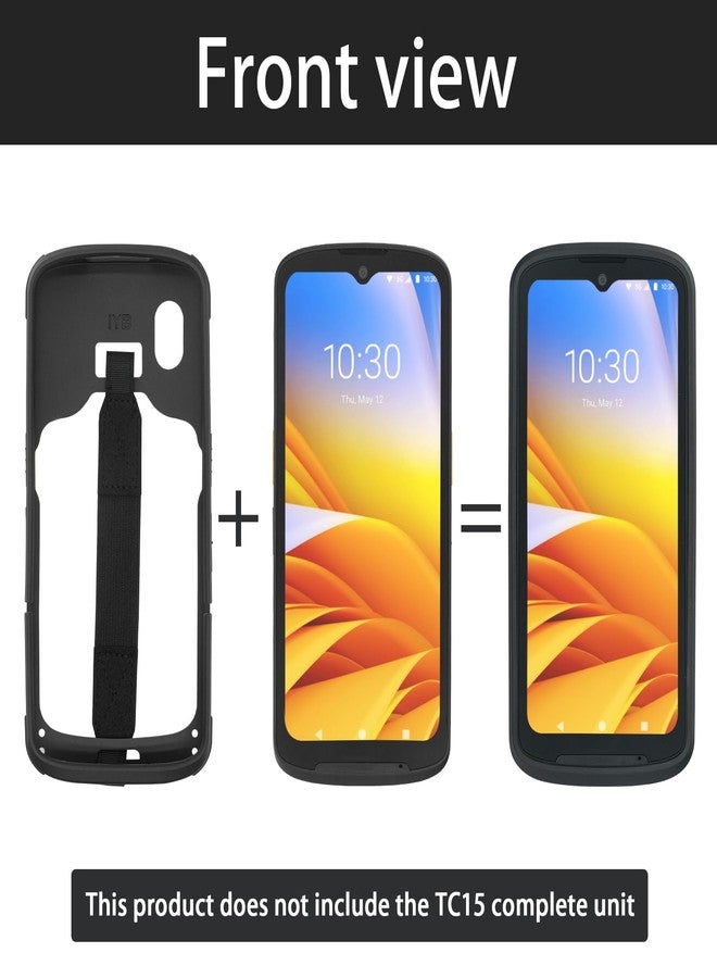 CARPSDZY TC15 Protective Case with Handstrap for Zebra TC15 Barcode Scanner Handheld Mobile Computer, Rugged Bumper Cover - Image 5