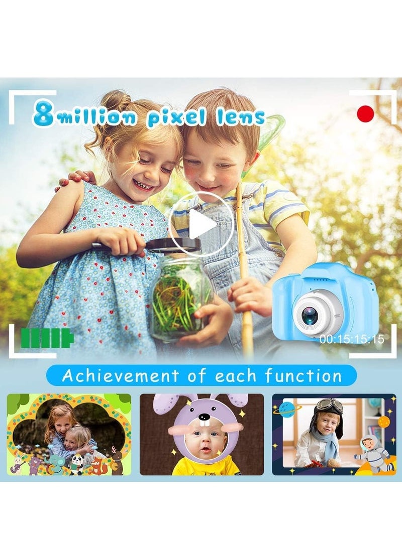 Generic X-T4 Kids Instant Camera Selfie Camera for Kids Birthday Gifts Age 3-9 Years Old 8 with 32GB SD Card  - Image 5