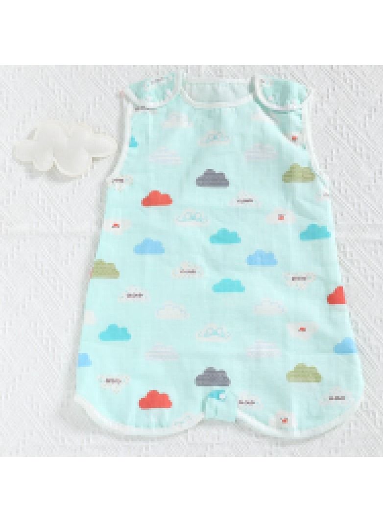 Loquat Summer Suitable For Baby Anti Startle Cotton Wrap Sleeping Vest Bag