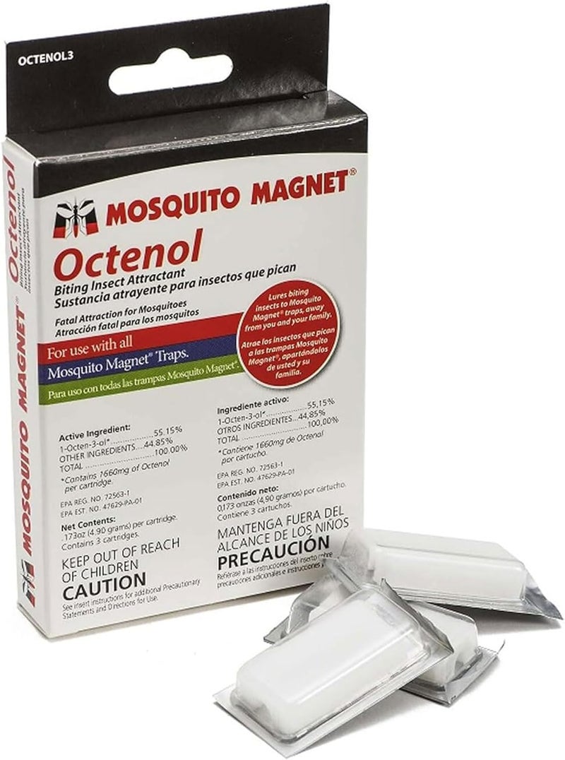 Mosquito Magnet Octenol Biting Insect Attractant - 3 Lures for Enhanced Mosquito Trap Efficiency - Image 1