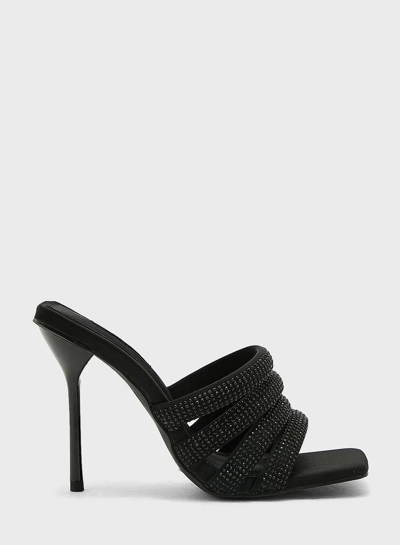 TOPSHOP Summer Multi Strap High Heel Sandals
