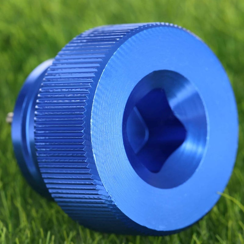 MUXSAM Golf Putter Weights Wrench Tool, 1-Pack Round Golf Screw Wrench Spanner Tool for Titleist Scotty Cameron Putter(Blue) - Image 2