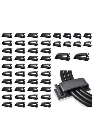 50- Piece Self Adhesive Cable Management Clips Cable Organisers Wire Clips Cord Holder - pzsku/Z33A701D99D6081447592Z/45/_/1720859031/e855506b-586b-4f80-a67f-2bac6cc33902