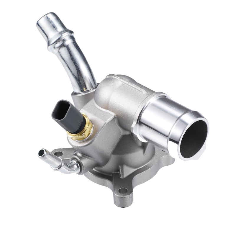 uxcell Engine Coolant Thermostat Housing Water Inlet Assembly for Chrysler 200 for Dodge Dart for Jeep Cherokee 24L No5047772AB5047263AB Integrated Thermostat Housing Assembly WSensor