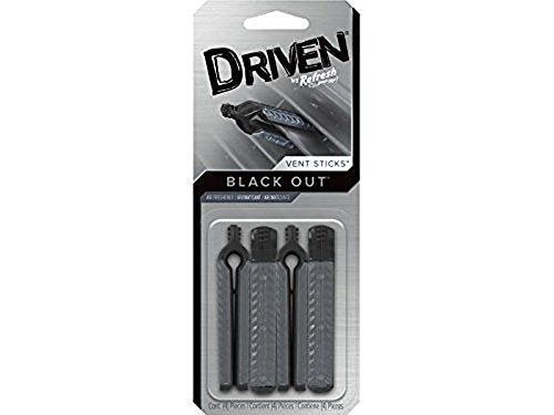 RefreshYourCar Refresh Your Car! Driven E300889401 Vent Stick, 4 Per Pack, Black Out - Image 2