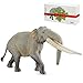 Gemini&Genius GeminiGenius African Elephant Action Figure Toy Stegodon Figurine Wild Animal Model Beautiful and Accurate Sculptures of Elephant Animal Gift Collection Display Play for Kids Collectors - Image 2