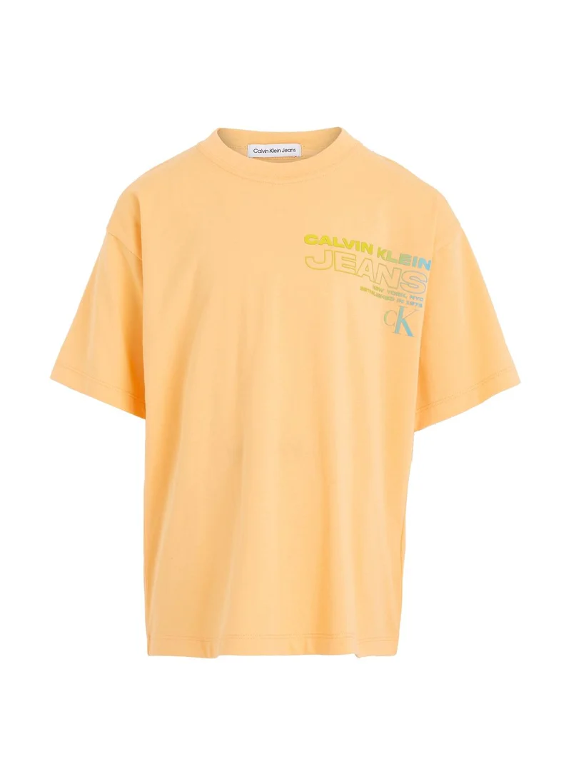 Calvin Klein Jeans Kids Gradient Logo T-Shirt