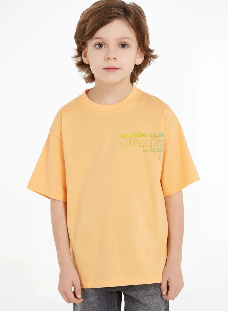 Calvin Klein Jeans Kids Gradient Logo T-Shirt