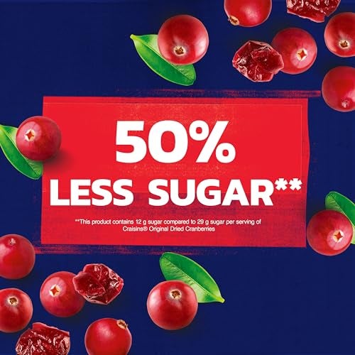 Ocean Spray® Craisins®, 50% Less Sugar Dried Cranberries, Dried Fruit, 20 Oz Pouch - Image 3