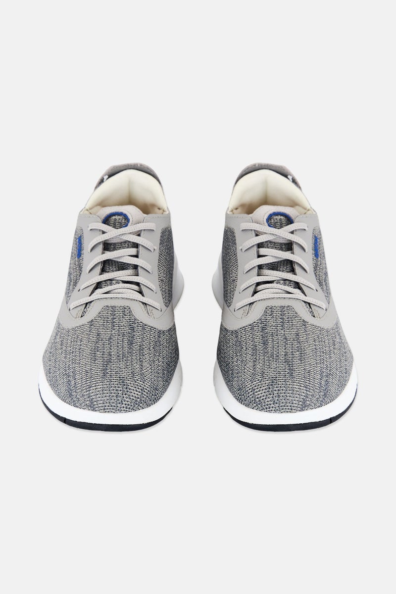 GEOX Men Aerantis Lace Up Shoes, Grey  - Image 4