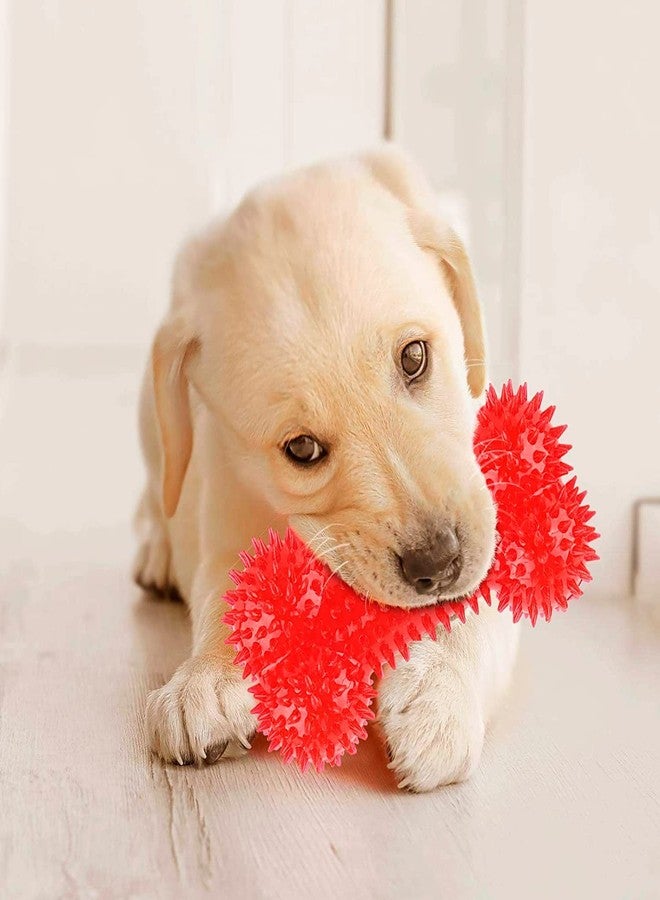 Smart Pups Squeaky Toys Teething Toys Toys for Dogs Pack of 1 Pcs (Squekay Bone Toys, Multicolour) - Image 1