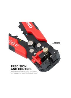 01924A 3 In 1 Automatic Wire Stripper Cutter And Crimping Tool Auto Self Adjusting Pliers That Cut Up To 10 Awg