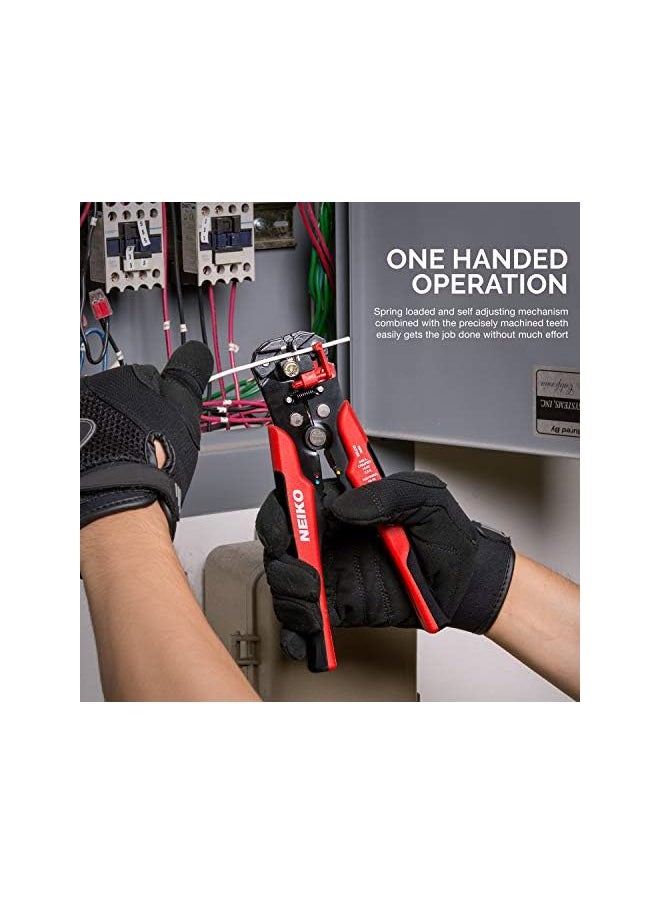 Neiko - 01924A 3 In 1 Automatic Wire Stripper Cutter And Crimping Tool Auto Self Adjusting Pliers That Cut Up To 10 Awg - Image 1