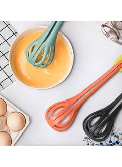 CMGTYYD 2 in 1 Food Clip & Egg Whisk, Multifunctional Egg Beater, Handheld Egg Whisk Blender Bread Clip, Bread Clip Handheld Blende, Multifunctional Kitchen Tool for Cooking, Mixing, Barbecue Pink  - Image 3