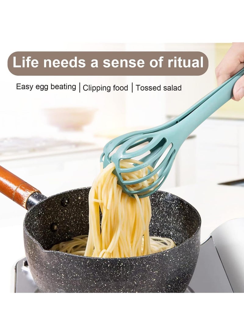 CMGTYYD 2 in 1 Food Clip & Egg Whisk, Multifunctional Egg Beater, Handheld Egg Whisk Blender Bread Clip, Bread Clip Handheld Blende, Multifunctional Kitchen Tool for Cooking, Mixing, Barbecue Pink  - Image 4