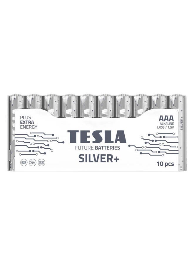 TESLA BATTERIES - Batteries Aaa+ Multipack Lr03 / Shrink 10 Pcs - Image 1