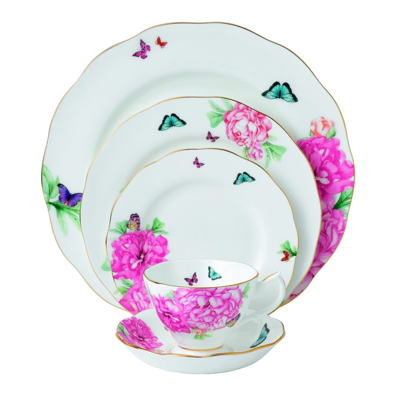 ROYAL ALBERT ميرندا كير لمجموعة رويال ألبرت فريندشيب 5 قطع طقم تقديم - Image 1