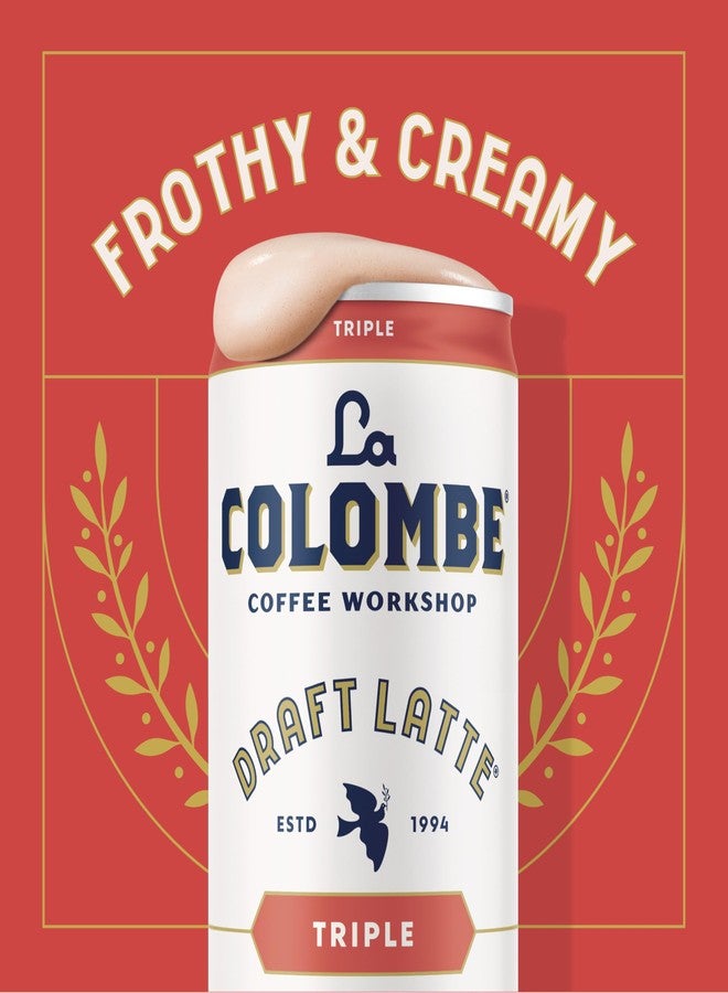 La Colombe لا كولومب، لاتيه درافت ثلاثي، 9 أونصة سائلة، عبوة من 4 قطع - Image 4