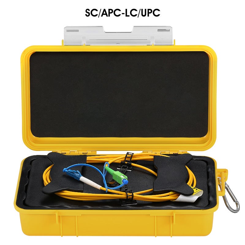 كابل تمديد اختبار الألياف الضوئية Otdr Sc/Apc-Sc/Apc صندوق قفز أحادي الوضع 500/1000/2000م - Image 1