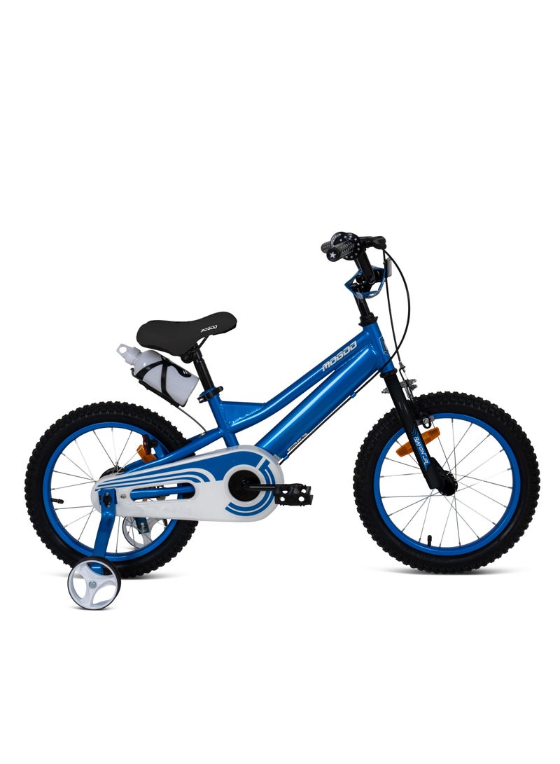 MOGOO Rayon Junior 16-Inch Kids Bike | 16-Inch Wheel Size | Adjustable Seat | 100% Assembled | For Kids | Blue - Image 1