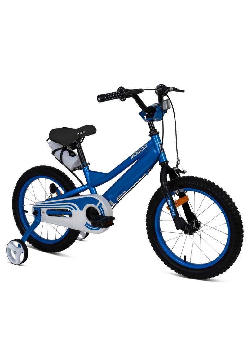 MOGOO Rayon Junior 16-Inch Kids Bike | 16-Inch Wheel Size | Adjustable Seat | 100% Assembled | For Kids | Blue - Image 2