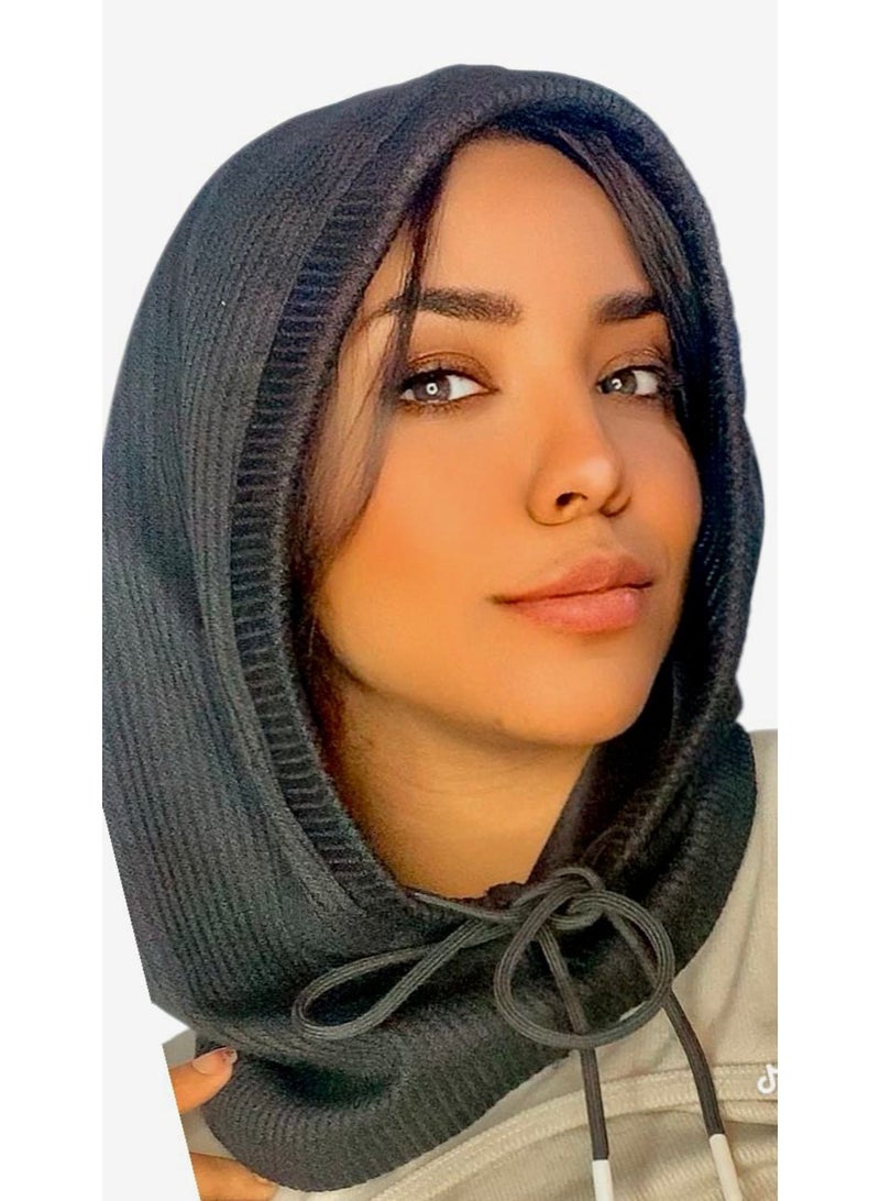 كابيشو مضلعه تريندي لون اسود - Image 2