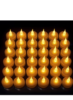Cool Baby COOLBABY Realistic Bright Flameless LED Tea Candle Battery Powered Fake Candle Tea Candle 24 Pack  - Image 1
