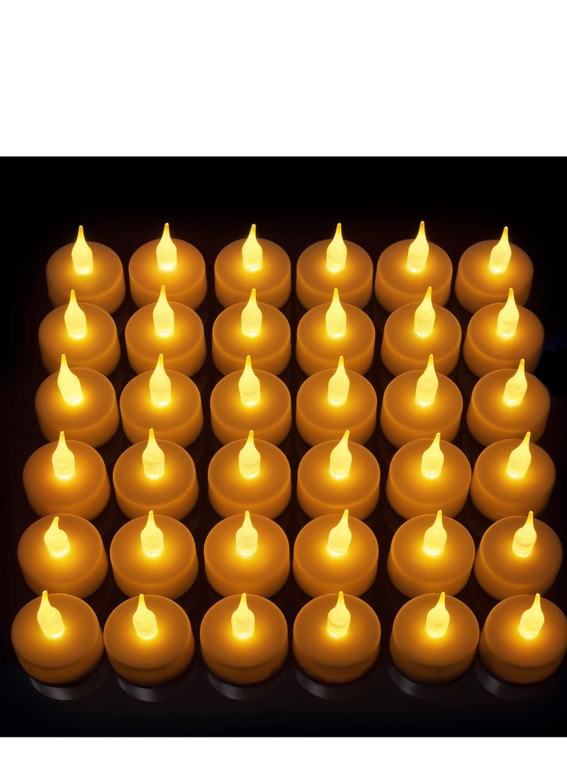 Cool Baby COOLBABY Realistic Bright Flameless LED Tea Candle Battery Powered Fake Candle Tea Candle 24 Pack  - Image 1