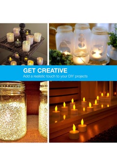 Cool Baby COOLBABY Realistic Bright Flameless LED Tea Candle Battery Powered Fake Candle Tea Candle 24 Pack  - Image 5
