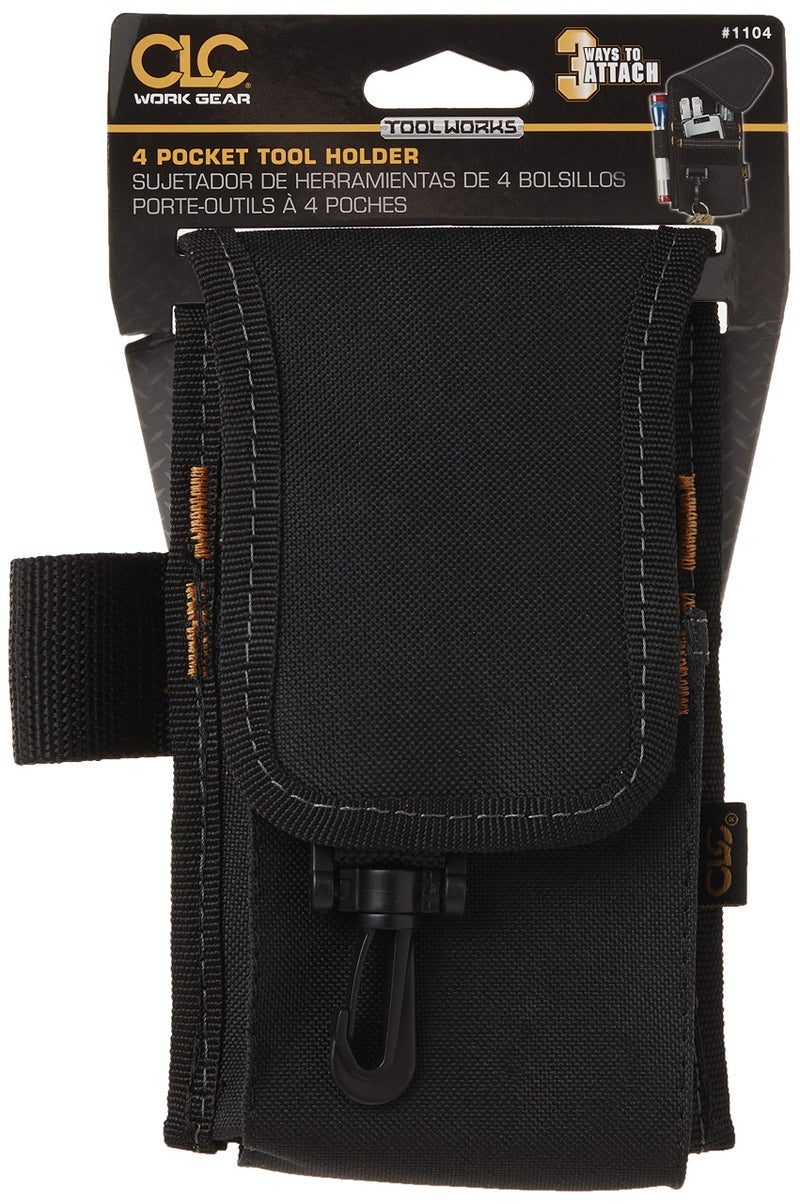 Custom Leathercraft CLC Custom Leathercraft 1104 Construction Multi-Purpose Poly Tool Holder, Cell Phone Holder - Image 4